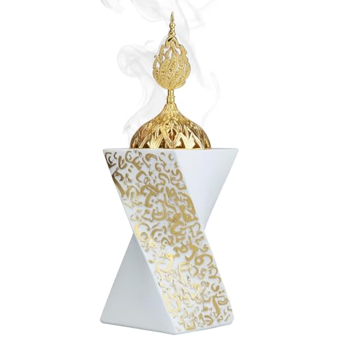 Charcoal Incense Burner, Frankincense Resin Incense Burner, Incense Burner for Yoga, Spa Aromatherapy,Office & Home Decor ...