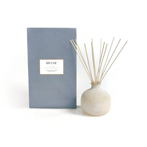 Blueme Calm Diffuser | Osmanthus & Sandalwood | 5.92 Fl Oz - Refillable Wellness Diffuser, Contains Essential Oil, Sustain...