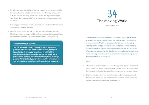 Practicing Mindfulness: 75 Essential Meditations to Reduce Stress, Improve Mental Health, and Find Peace in the Everyday