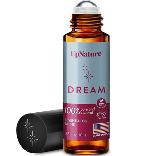 UpNature Dream Sleep Essential Oil Roll On – Natural Sleeping Blend with Lavender, Chamomile Aromatherapy Oils