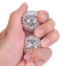 Spiky Massage Balls for Feet, Back, Hands, Muscles - Firm, Medium and Soft Spiked Massager Rollers for Plantar Fasciitis, ...