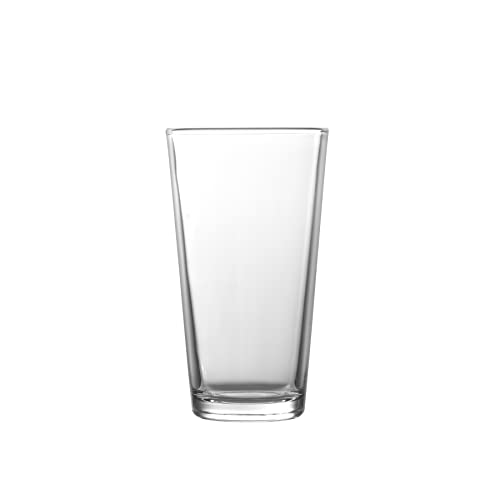 Fortessa Basics Barca Everyday 12 Pack Set Glassware Kitchen and Barware Great for: Beer, Cocktails, Water, Juice, Iced Te...