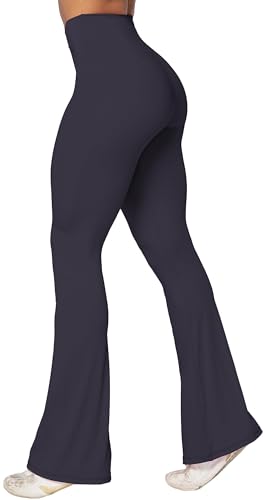 Sunzel Flare Leggings, Crossover Yoga Pants with Tummy Control, High-Waisted and Wide Leg