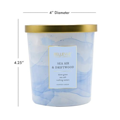 Bellevue Luxury Fragranced Candle, 12 OZ, Soy Blend Wax,Essential Oils, Long-Lasting Burn, Home Fragrances, Aromatherapy H...