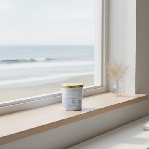 Bellevue Luxury Fragranced Candle, 12 OZ, Soy Blend Wax,Essential Oils, Long-Lasting Burn, Home Fragrances, Aromatherapy H...