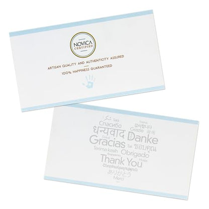 NOVICA Artisan Handmade Recycled Glass Cocktail Stirrer Mexican with Cactus Green Mexico Tableware Barware Accessories Han...