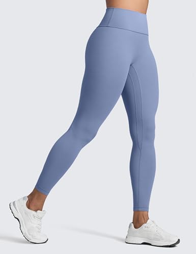 CRZ YOGA Secretsculpt Butterlift Workout Leggings 25" - No Front Seam High Waisted Womens Yoga Pants Booty Scrunch Butt