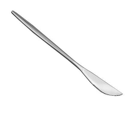 JASHII 30-Piece Stainless Steel Satin Finish Flatware Set, Mirror Polished Tableware Cutlery for Home and Restaurant, Dish...