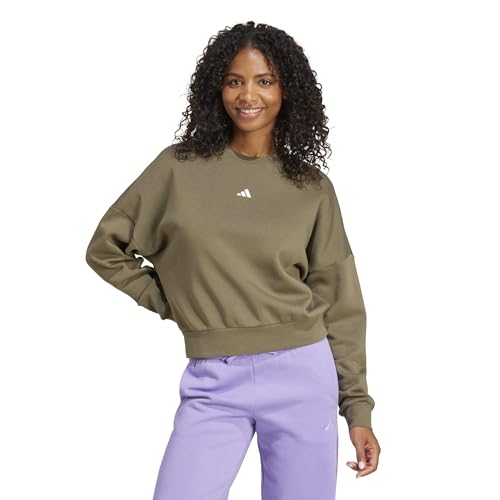 adidas Women’s Essentials Small Logo Feel Cozy Sweatshirt