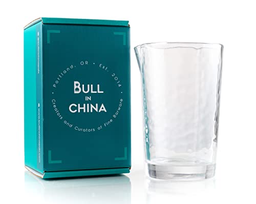 The Flagship Cocktail Mixing Glass | Professional Bar Tools & Barware for Bartending & Mixology | Bartender Mixing Pitcher...