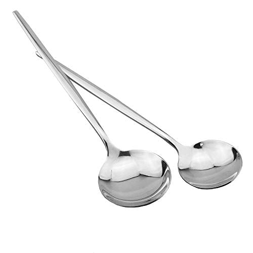 JASHII 30-Piece Stainless Steel Satin Finish Flatware Set, Mirror Polished Tableware Cutlery for Home and Restaurant, Dish...