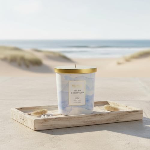 Bellevue Luxury Fragranced Candle, 12 OZ, Soy Blend Wax,Essential Oils, Long-Lasting Burn, Home Fragrances, Aromatherapy H...