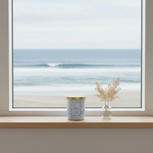 Bellevue Luxury Fragranced Candle, 12 OZ, Soy Blend Wax,Essential Oils, Long-Lasting Burn, Home Fragrances, Aromatherapy H...