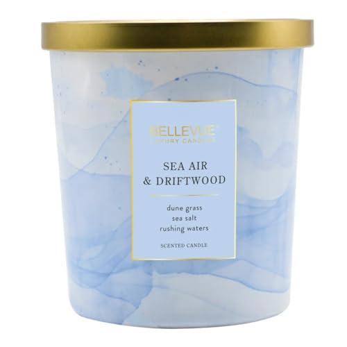 Bellevue Luxury Fragranced Candle, 12 OZ, Soy Blend Wax,Essential Oils, Long-Lasting Burn, Home Fragrances, Aromatherapy H...