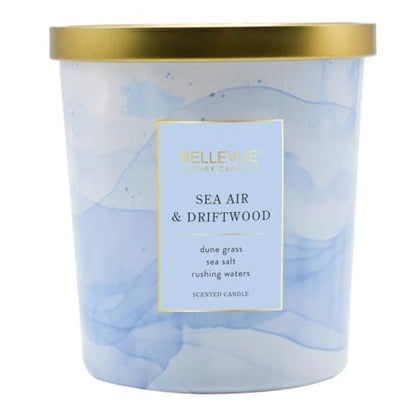 Bellevue Luxury Fragranced Candle, 12 OZ, Soy Blend Wax,Essential Oils, Long-Lasting Burn, Home Fragrances, Aromatherapy H...