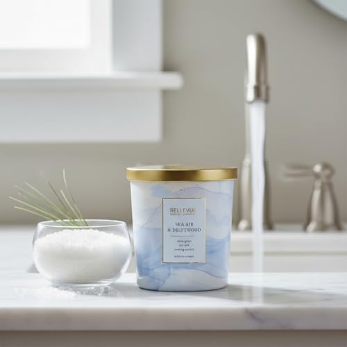 Bellevue Luxury Fragranced Candle, 12 OZ, Soy Blend Wax,Essential Oils, Long-Lasting Burn, Home Fragrances, Aromatherapy H...