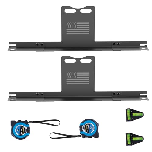 Surfcabin Wheel Alignment Tool Heavy Duty Toe Alignment Plates, No Caliper Removal Needed, Automotive Alignment Tools with...
