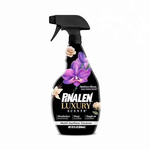 PINALEN Luxury Scent Multipurpose Cleaning Spray - Opulence Bloom - 22 fl oz - All Purpose Cleaner for Kitchen, Bathroom &...