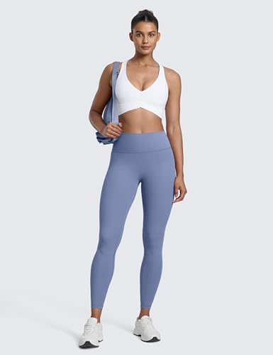 CRZ YOGA Secretsculpt Butterlift Workout Leggings 25" - No Front Seam High Waisted Womens Yoga Pants Booty Scrunch Butt