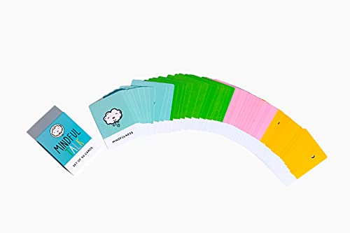 The School of Mindfulness- Mindfulness Game for Kids: Mindful Talk Cards for Children and Parents- for Authentic and Meani...
