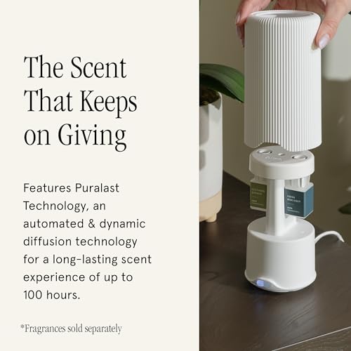 Pura Plus Smart Home Fragrance Diffuser for Large Spaces - Adjust Scent Intensity, Set Schedules & Timers, and More in Pur...