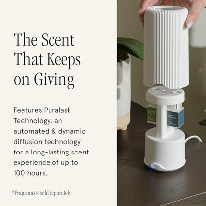 Pura Plus Smart Home Fragrance Diffuser for Large Spaces - Adjust Scent Intensity, Set Schedules & Timers, and More in Pur...