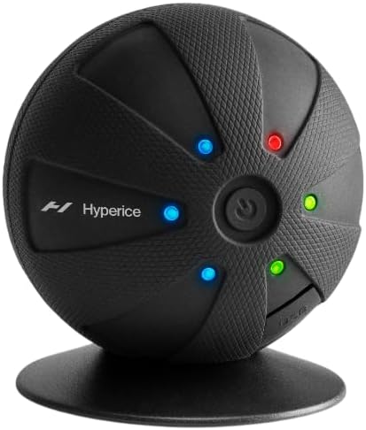 Hyperice Hypersphere Go - Vibrating Massage Ball for Muscle Recovery, Myofascial Release and Soreness Relief - Portable Fi...