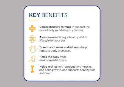 to The Rescue Dog Multivitamin Supplement - Ideal Supplement to Promote Overall Wellness for Dogs of All Breads and Ages -...