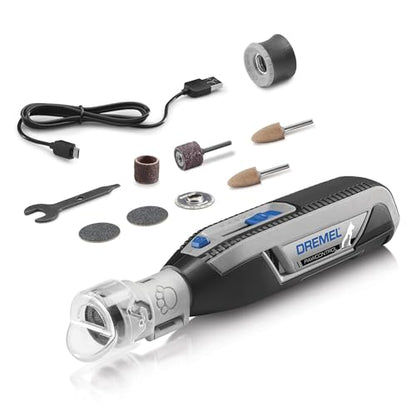 Dremel PawControl 7760-PET Dog Nail Grinder and Trimmer - Cordless & Rechargeable Pet Grooming Tool Kit - Safe for Dogs, C...