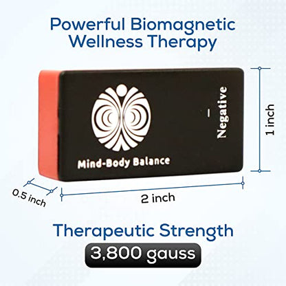 SaveMeMagnets - Biomagnetism Wellness Kit | 3 Therapeutic-Grade Magnets & Illustrated Guide | DIY Magnet Self-Care for Wel...