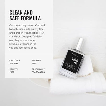 Hotel Collection | Crystal Oud Essential Oil Room Spray | Luxury Hotel Inspired Aromatherapy | Bergamot, Saffron and Amber...