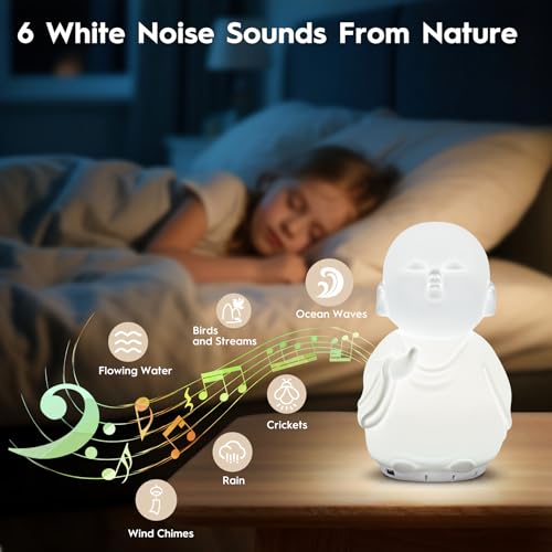 Guided Visual Meditation Tool, Mindfulness Breathing Light with Sound, Stress & Anxiety Relief Items, Relaxing Self Care G...