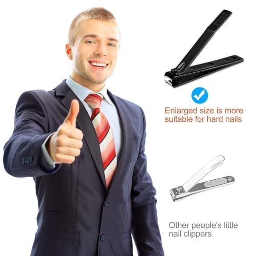 Manicure set Men Personal Care Tools Accessories Finger and Toe Nail Clippers Set Professional Manicure Pedicure Kit With ...