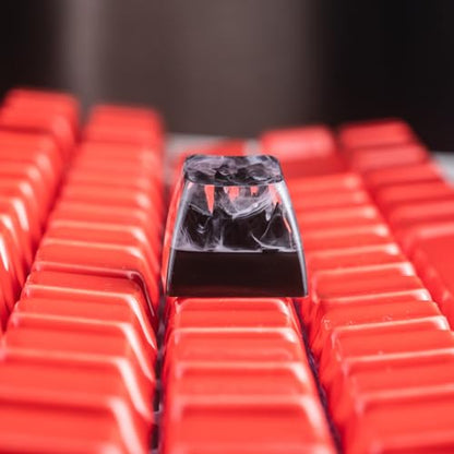 REDQIN ULTRAEQUIP Artisan Keycaps - Epoxy Resin Handmade Keycaps Mountain ESC Repalce Key Custom1U SA Profile fit MX Switc...