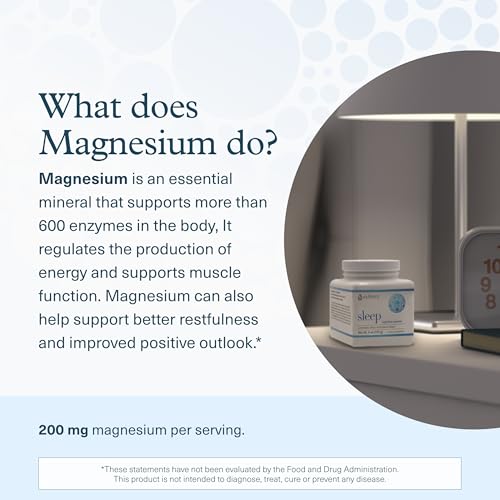 Youtheory Sleep Nighttime Powder - Powder for Circadian Rhythm Support & Stress Relief* - Contains L-Theanine & Glycine - ...