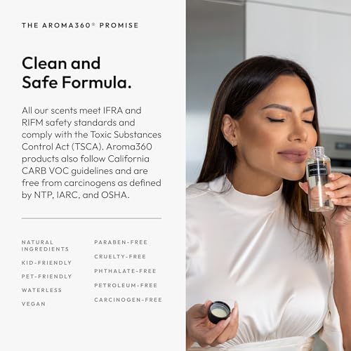 Aroma360 - The Sweetest Taboo Fragrance Oil Scent - Luxury Aromatherapy Scent Diffuser Oil - Hints of Lemon Crème, Pomegra...