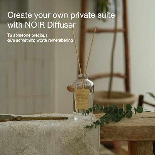 NOIRSCENT Reed Diffuser Suite Woody Home Fragrance Luxury Woody Aroma Diffuser for Home, Bedroom, Bathroom Decor and Acces...