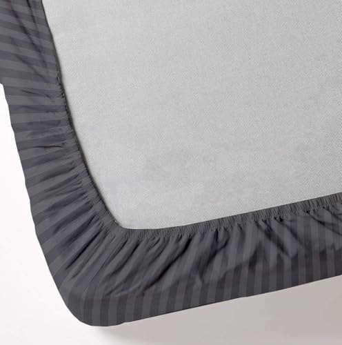 Mattress-Homes Extra Deep Pocket 6 Piece King Sheet Set, Hotel Luxury Collection, 100% Egyptian Cotton, 21" Deep Fitted Sh...