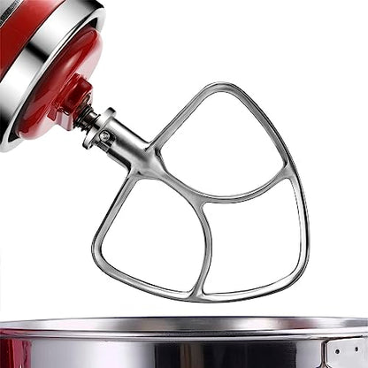 Stainless Steel Flat Beater for KitchenAid 4.5qt-5qt Tilt-Head Stand Mixer, Fit forClassic, Classic Plus and Artisan Mixer...