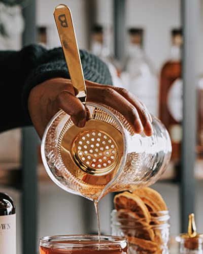 The Flagship Cocktail Mixing Glass | Professional Bar Tools & Barware for Bartending & Mixology | Bartender Mixing Pitcher...