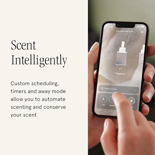 Pura Plus Smart Home Fragrance Diffuser for Large Spaces - Adjust Scent Intensity, Set Schedules & Timers, and More in Pur...