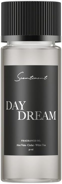 Scentiment Diffuser Oil - Day Dream | Inspired by Luxury Five Star Hotel White Tea Scent | Aromatherapy Home Fragrance| Lu...