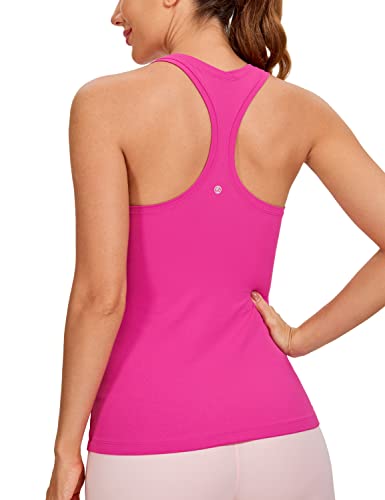 CRZ YOGA Women's Butterluxe Yoga Workout Tank Tops Racerback Sleeveless Camisole Athletic Gym Shirts