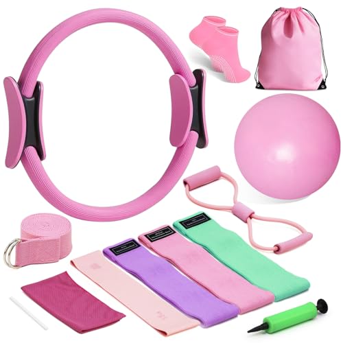 Pilates Kit for Home Workouts, Pilates Essentials Kit for Women, Better Me Pilates Kit,Pilates Equipment with 14.5"Pilates...