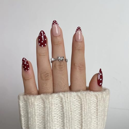 Lubnae Luxury Collection Press-On Nails – Collection – 30 Reusable Nails with Glue – Oval Short – Salon Quality at Home (S...