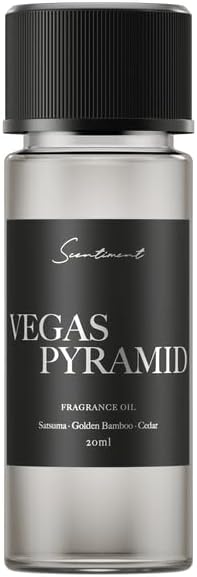 Scentiment Diffuser Oil- Vegas Pyramid | Aromatherapy Home Fragrance | Inspired by Luxury Las Vegas | Luxurious Scent with...