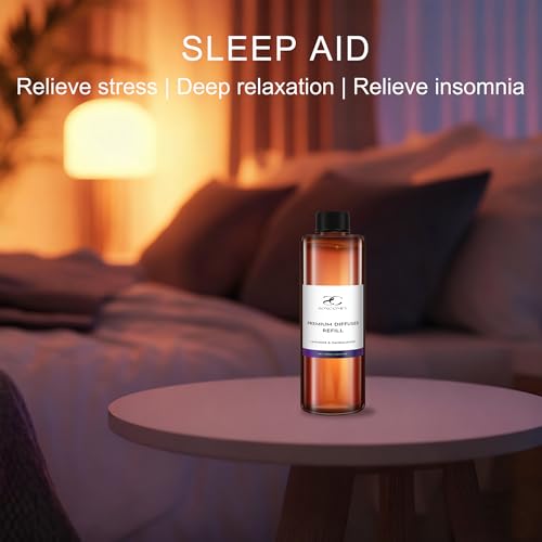 SOXCOMFY Diffuser Oil Luxury Essential Oils for Diffuser Refill & Air Freshener,Long-Lasting Natural Home Fragrance and Ho...