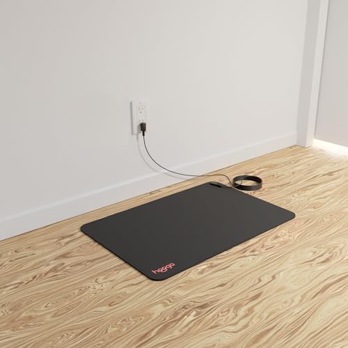 Hooga Grounding Mat for Sleep, Energy, Pain Relief, Inflammation, Balance, Wellness. Earth Connected Indoor Grounding for ...