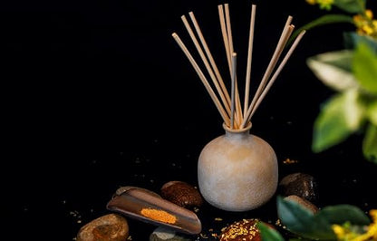 Blueme Calm Diffuser | Osmanthus & Sandalwood | 5.92 Fl Oz - Refillable Wellness Diffuser, Contains Essential Oil, Sustain...