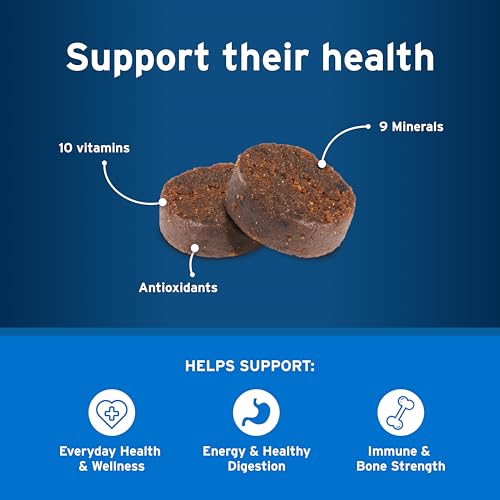 Pet Protect Dog Multivitamin, Vet-Formulated DVM Daily Soft Chews, Supports Ongoing Health & Wellness, Chicken-Flavor (120...